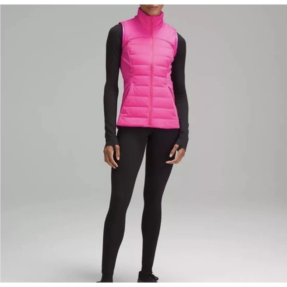 NWT Lululemon Down for It All Vest Sonic Pink Size 6 💕 - Picture 2 of 13